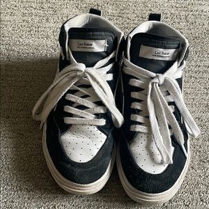 Leo Baker Black and White Sneakers